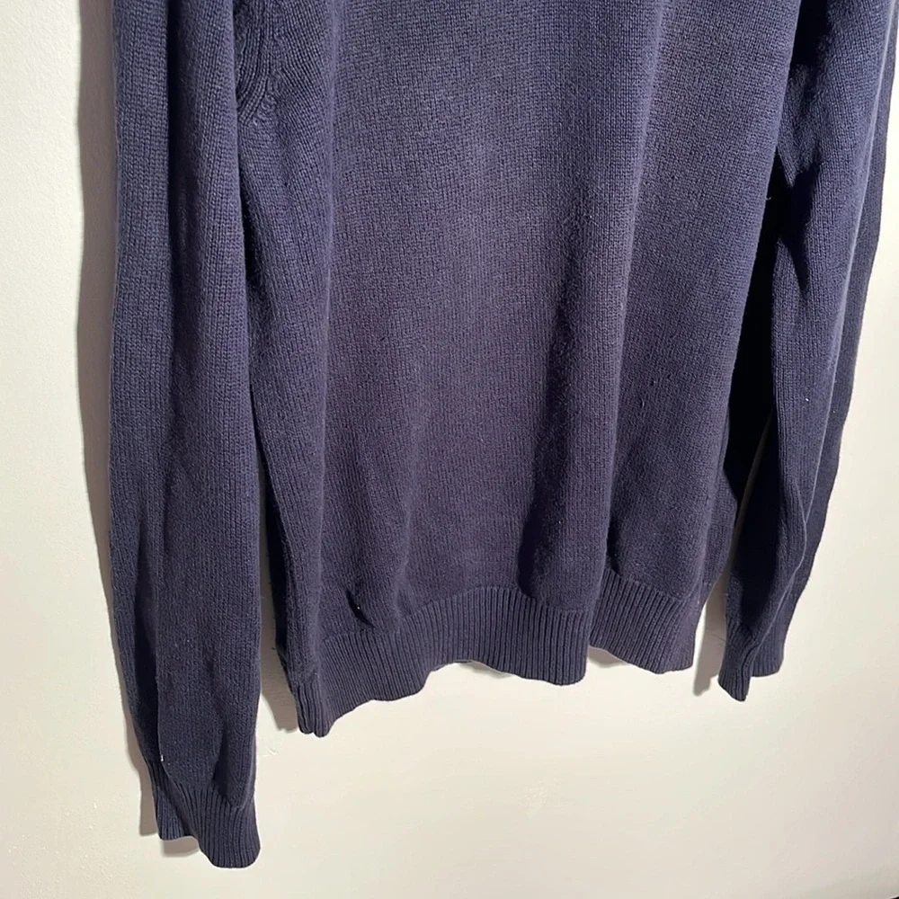 J. Crew Cotton/Cashmere Blend Knit Half Zip
